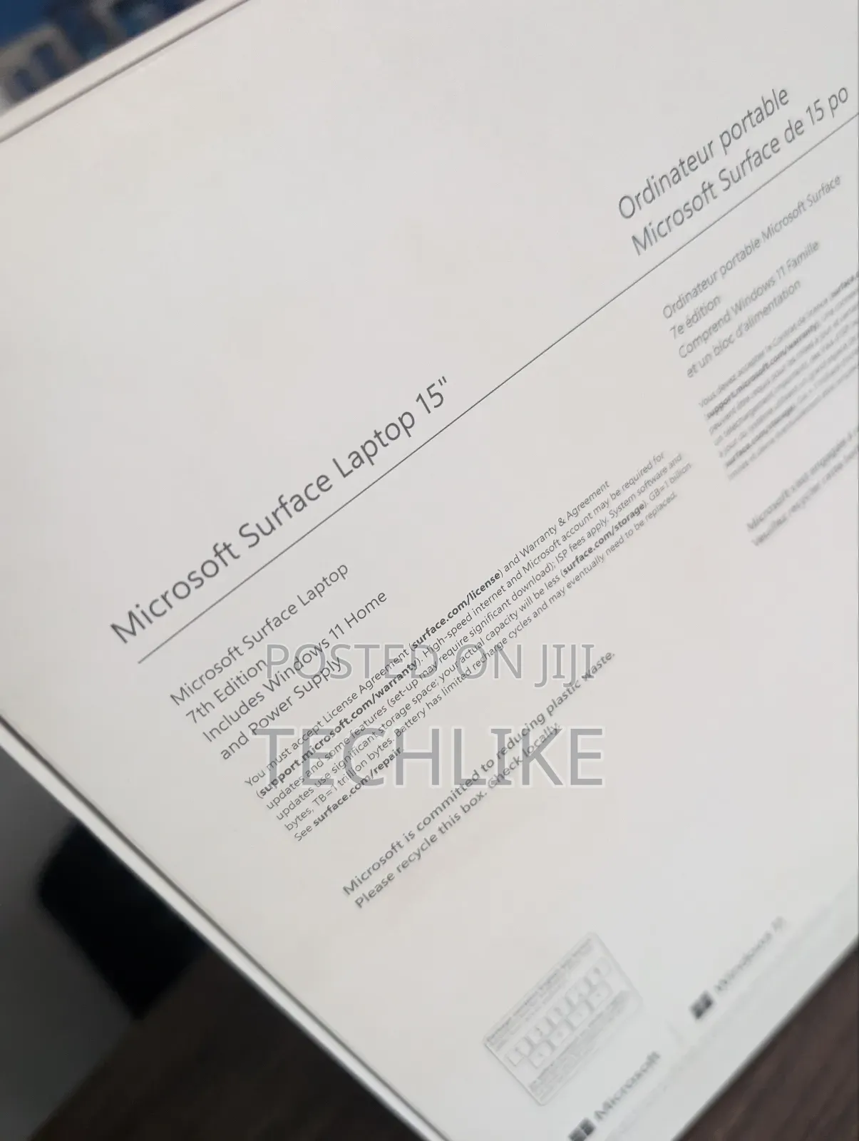 New Microsoft Surface Laptop 7 16GB Qualcomm Snapdragon X Elite 512GB