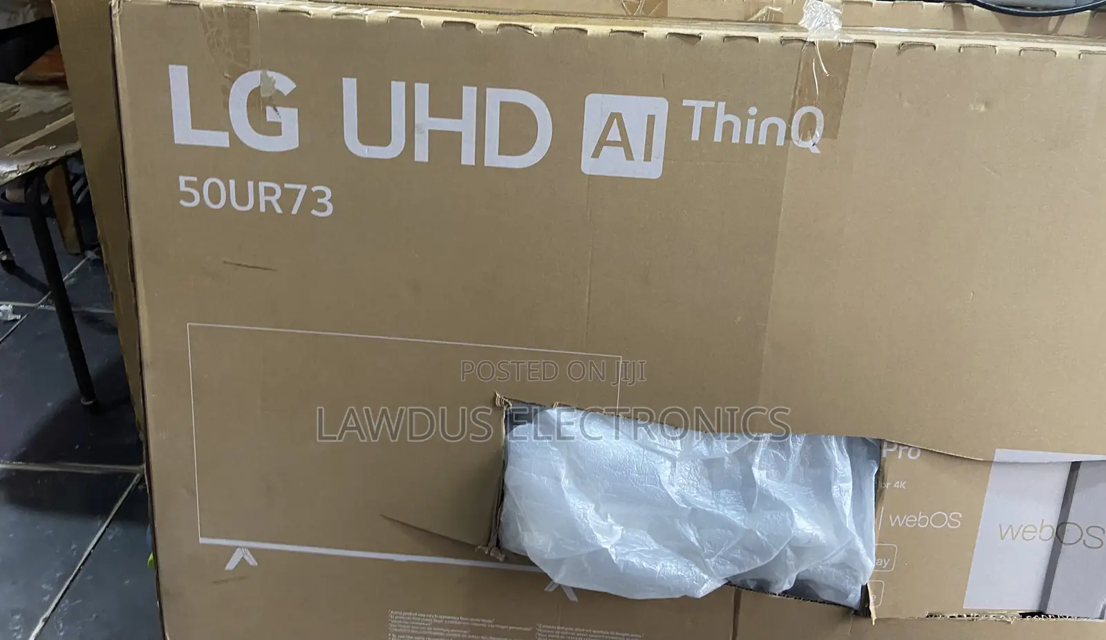 Lg 50” Smart Tv 2023/2024 Model