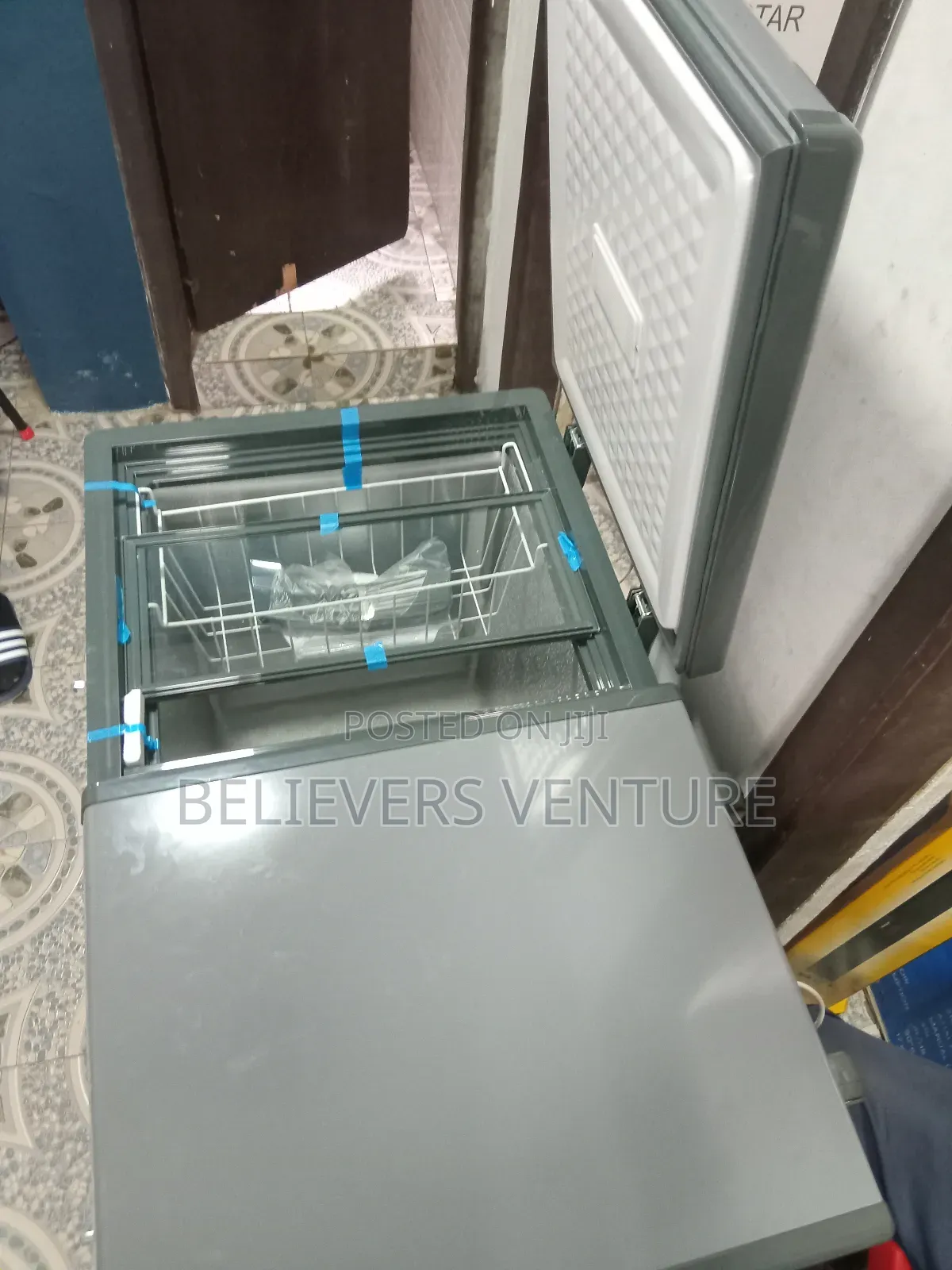 Powerful and Durable Goldstar Chest Freezer Fridge 2 Door