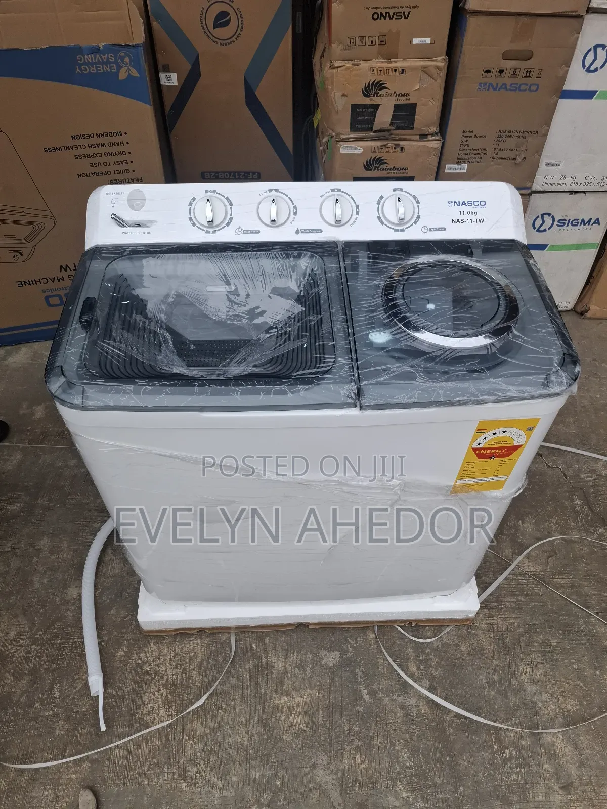 Fast Nasco Washing Machine Semi Automatic 11kg for Sale