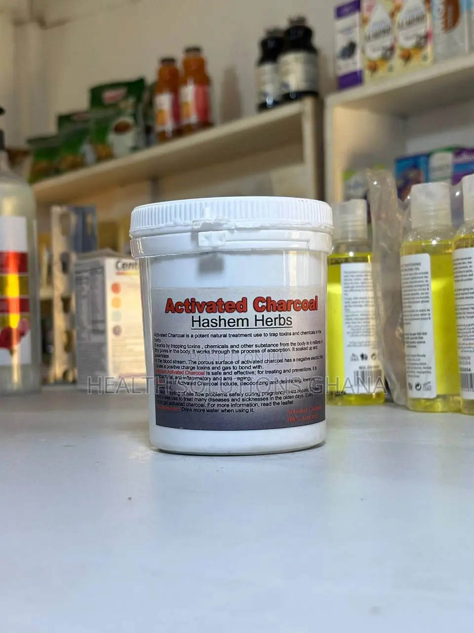 Activated Hashem Charcoal Herbs