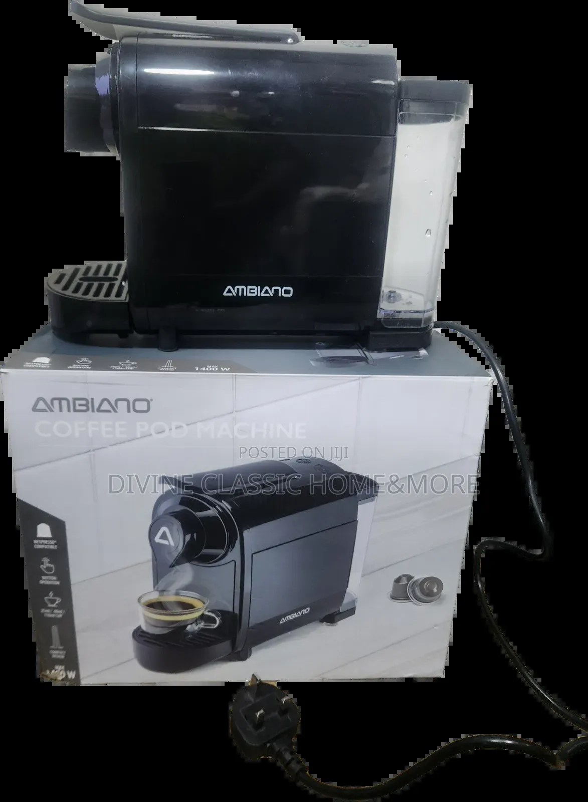 Ambiano Coffee Pod/ Nespresso Machine