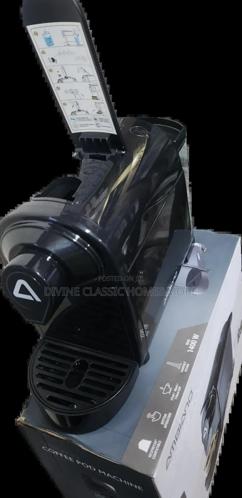 Ambiano Coffee Pod/ Nespresso Machine