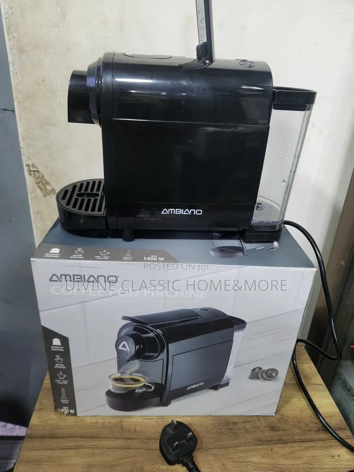 Ambiano Coffee Pod/ Nespresso Machine