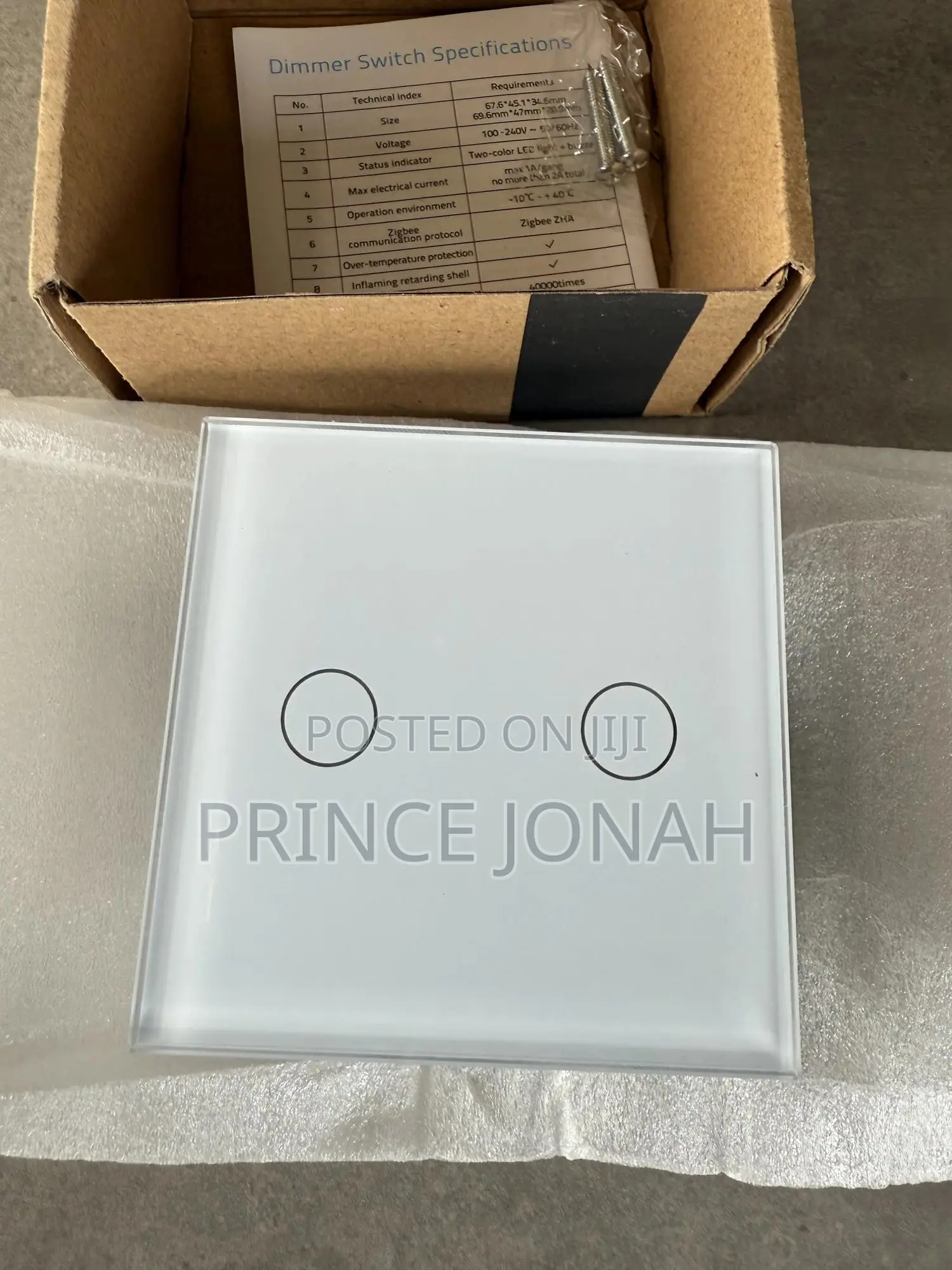 Livolo Smart Touch Wall Light Switch White