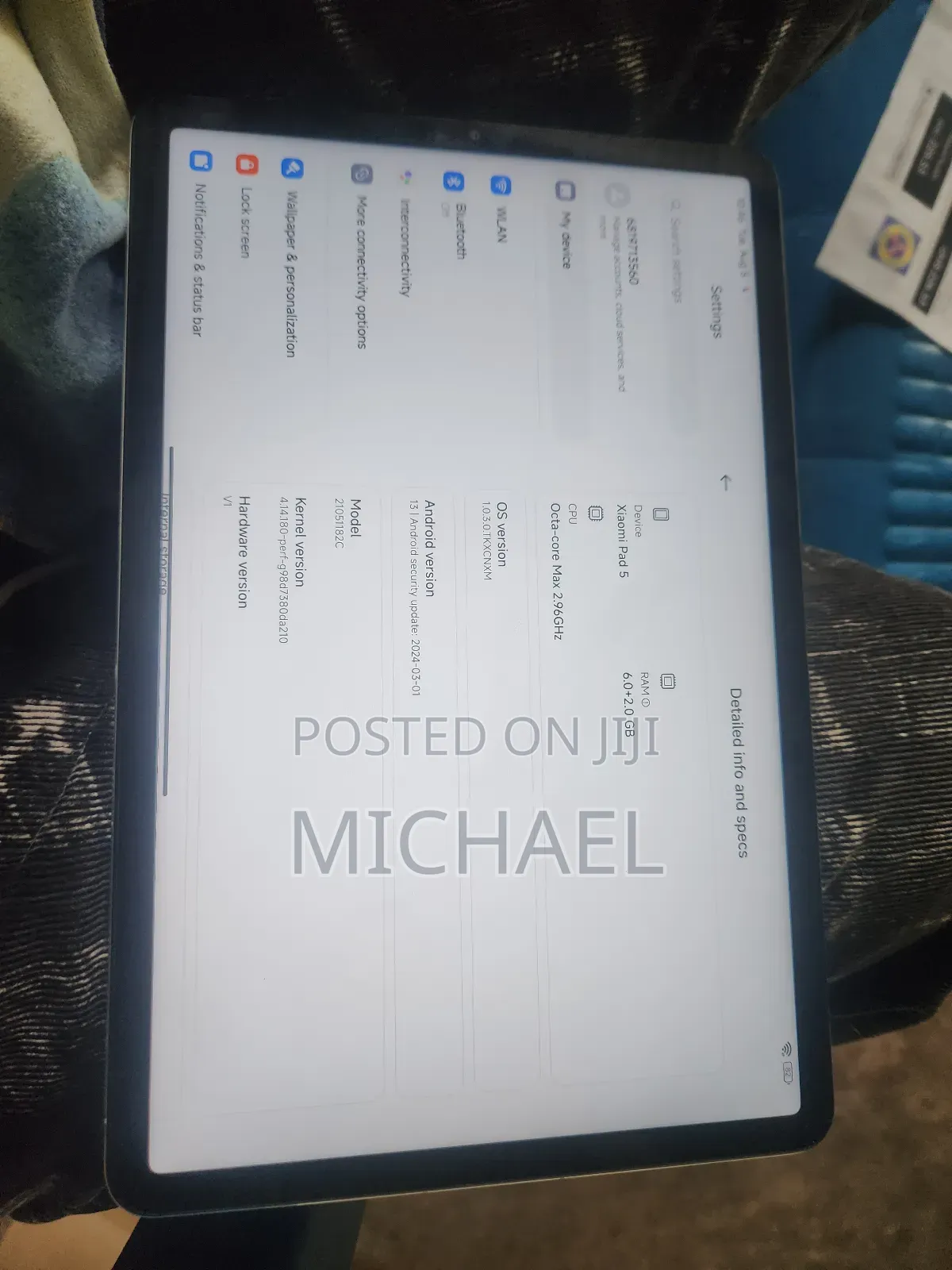 Xiaomi Pad 5 128 GB Silver