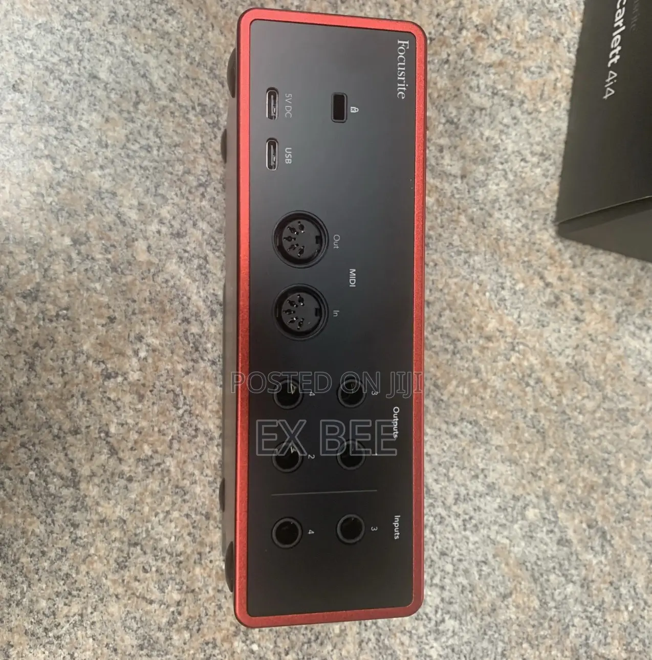 Focusrite Scarlett 4i4 4th Generation Usb-C Audio Interface