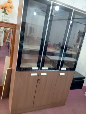 Half Glass 3 in 1 Cabinet