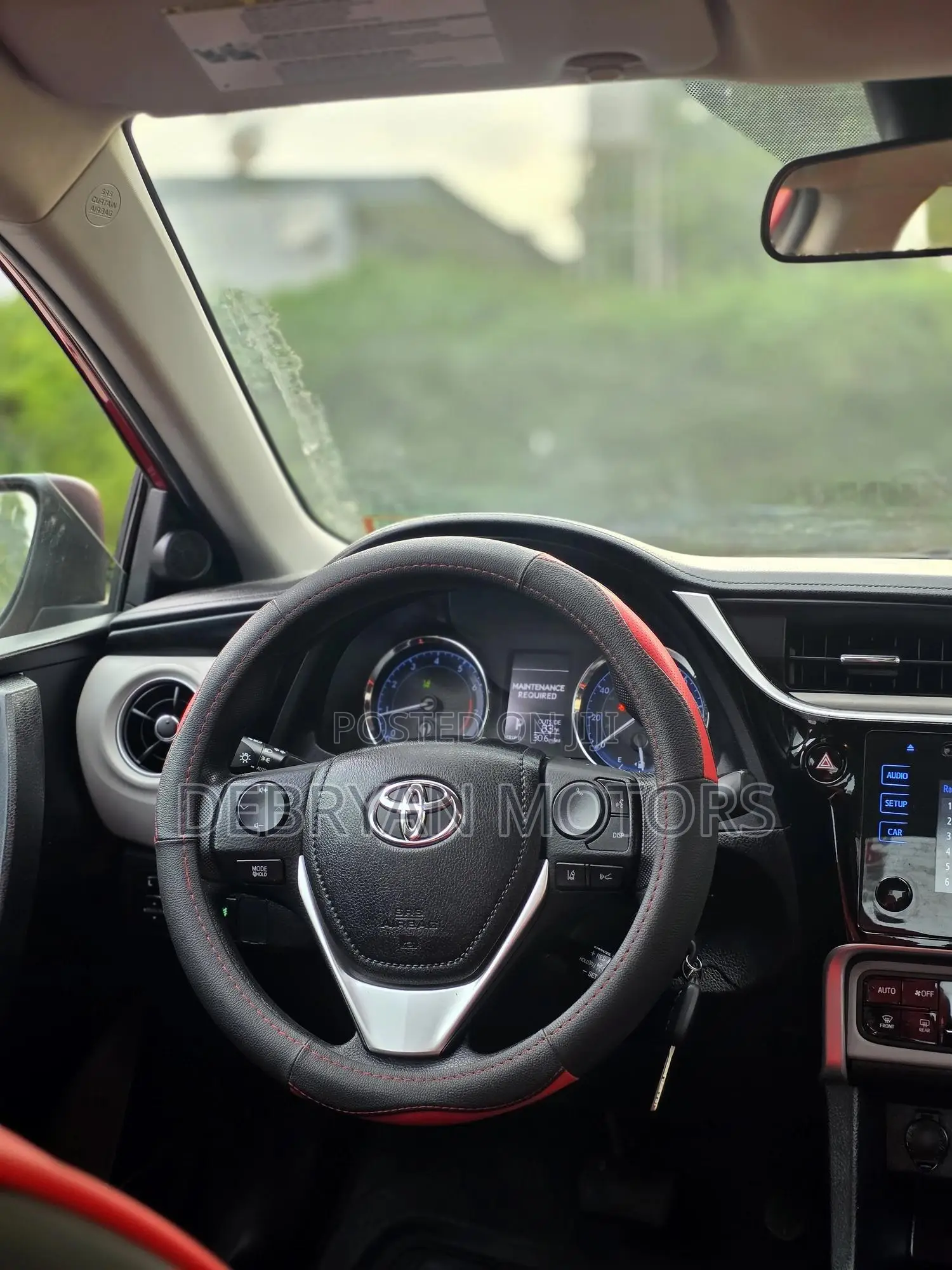 Toyota Corolla LE 4dr Sedan (1.8L 4cyl CVT) 2017 Red