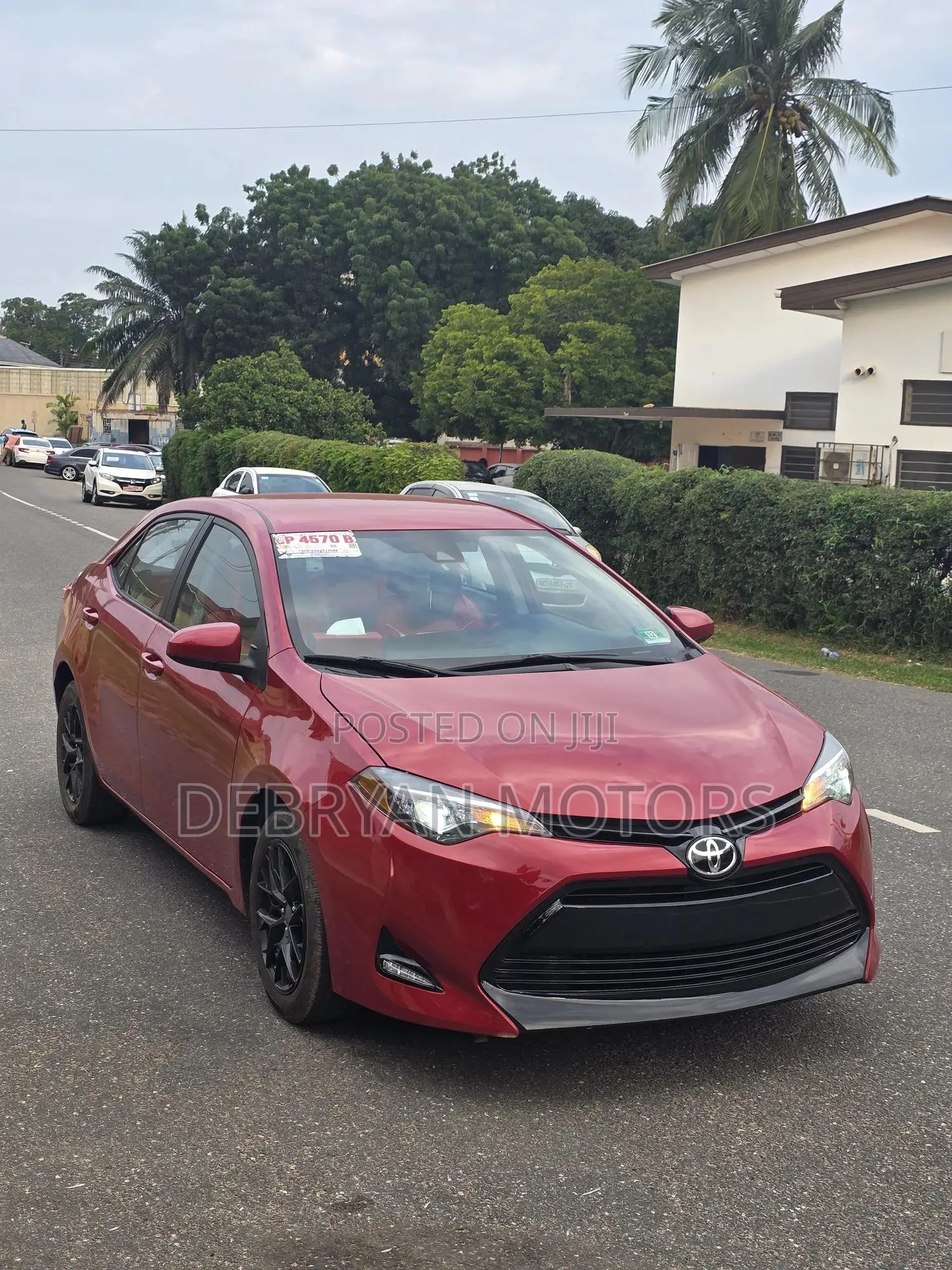 Toyota Corolla LE 4dr Sedan (1.8L 4cyl CVT) 2017 Red