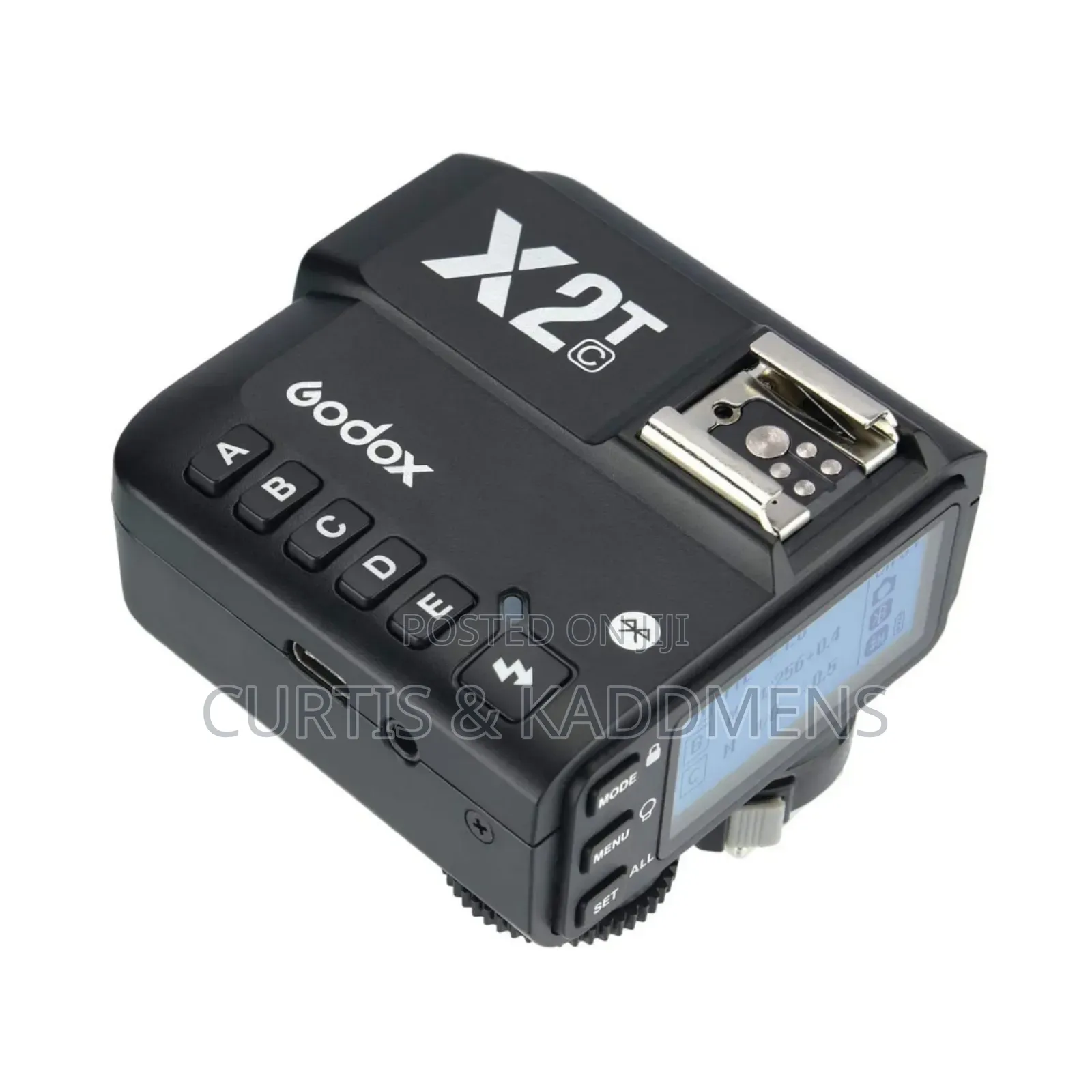 Godox X2t Wireless TTL Flash Trigger for Canon, Nikon and Sony Cameras