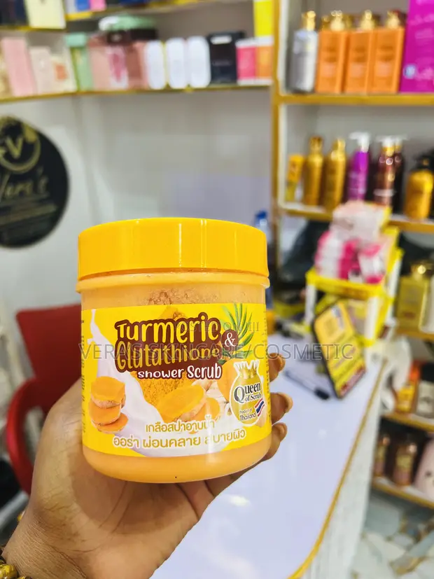 Tumeric And Glutathione Body Scrub for sale - Vera's skincare/cosmetic shop   Price: GH 80 on Jiji.com.gh [Kumasi Metropolitan]