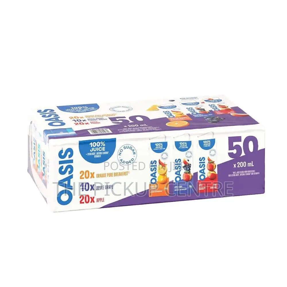 Oasis 100% Juice 50×200ml