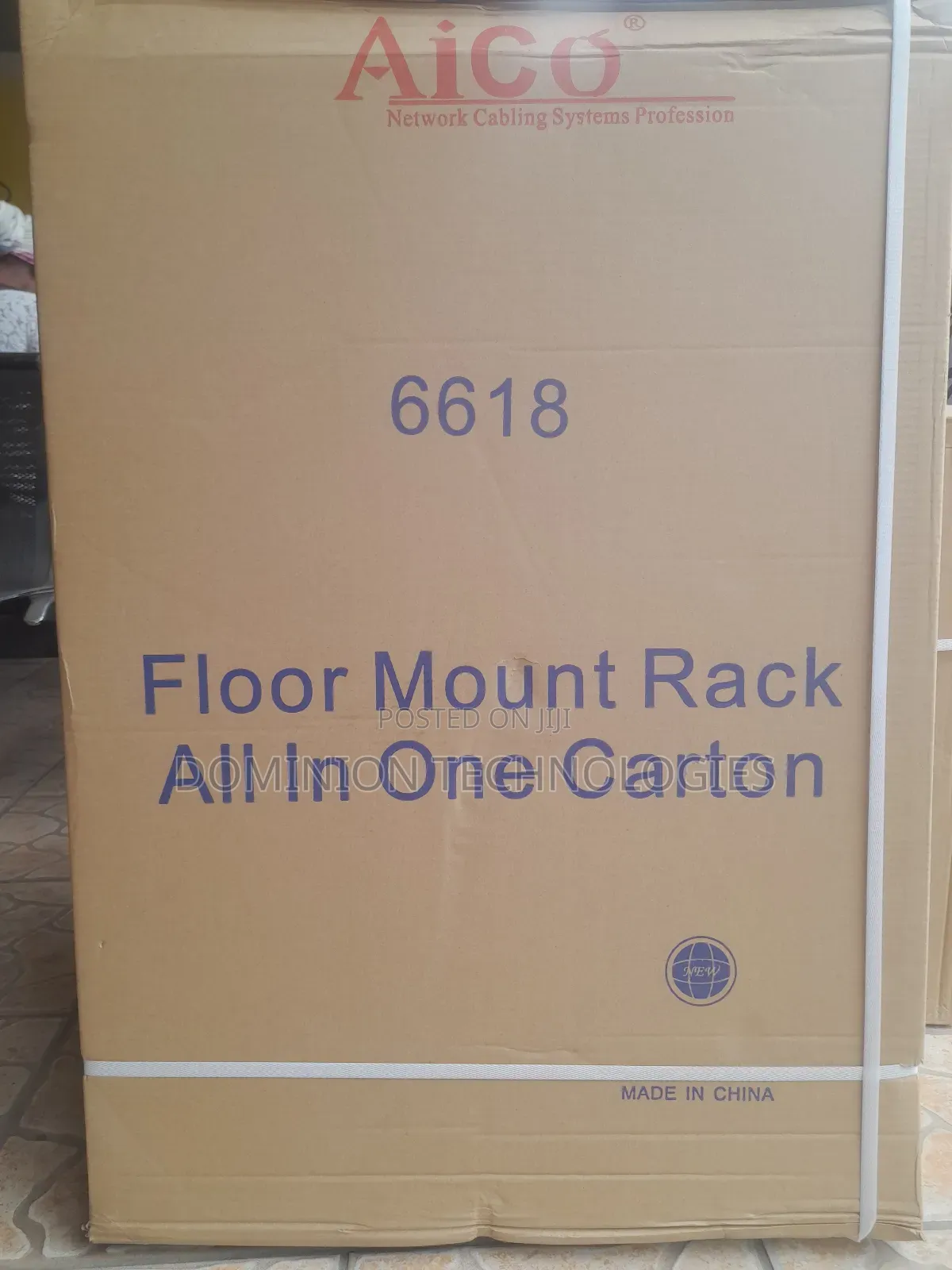 18u Floor Cabinet 600x600mm All-in-One