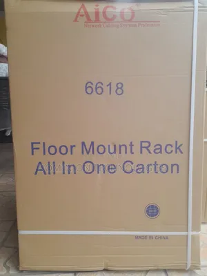 18u Floor Cabinet 600x600mm All-in-One