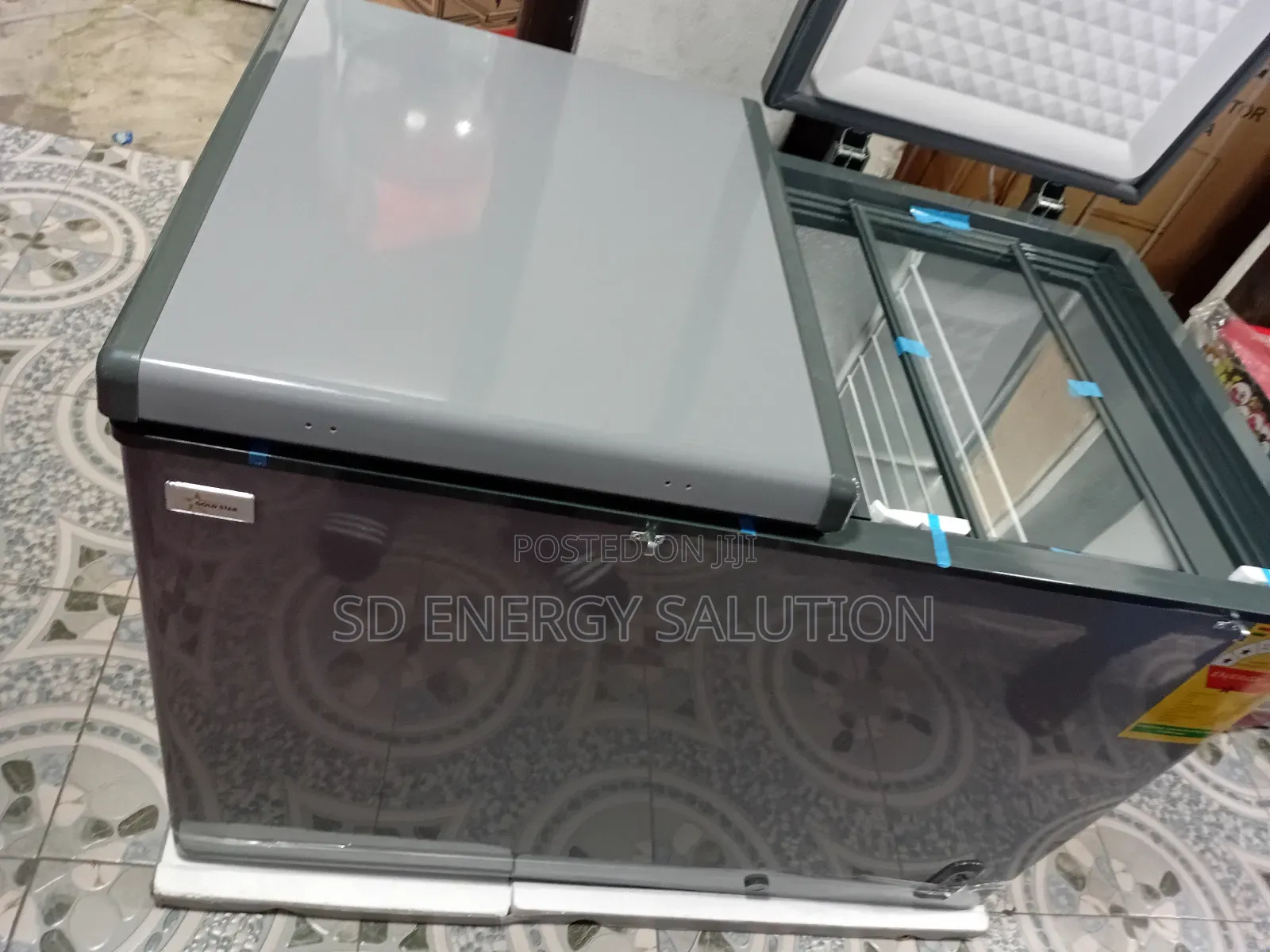 Prosperous Gold 3 Stars Fridge Freezer 334 Litres Fridge