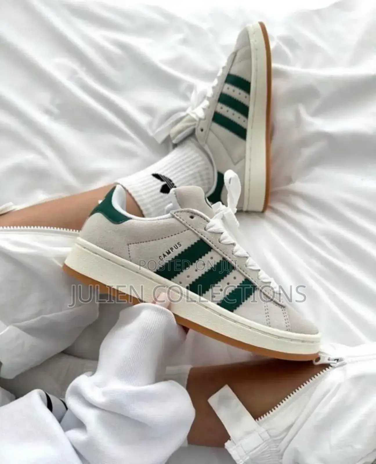 Adidas Campus Ac Green Cream