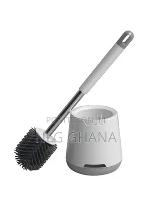 Soft Silicone Toilet Brush With Holder. Tvx26472