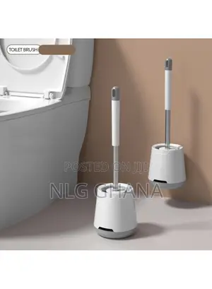 Soft Silicone Toilet Brush With Holder. Tvx26472