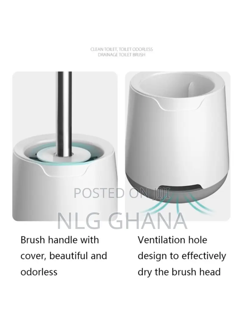 Soft Silicone Toilet Brush With Holder. Tvx26472