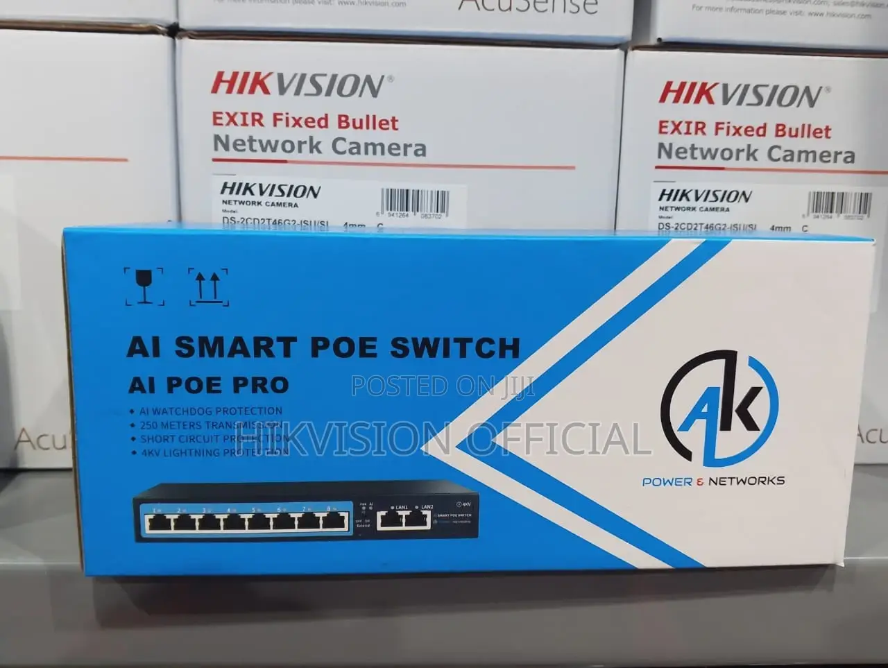 8 Port Poe Switch-Ak Brand