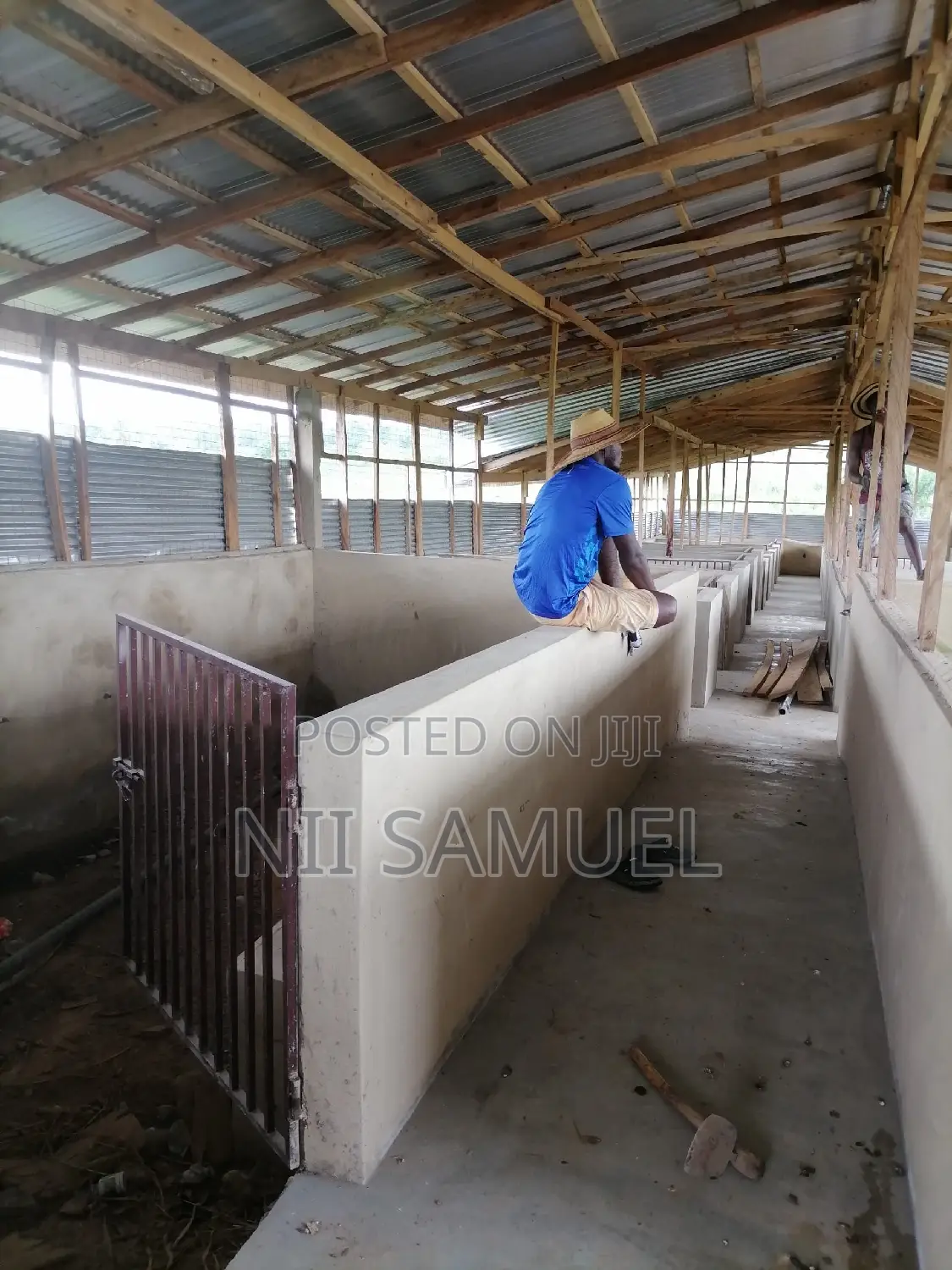 A Newly Built Pig Farm for Sale at Adeiso