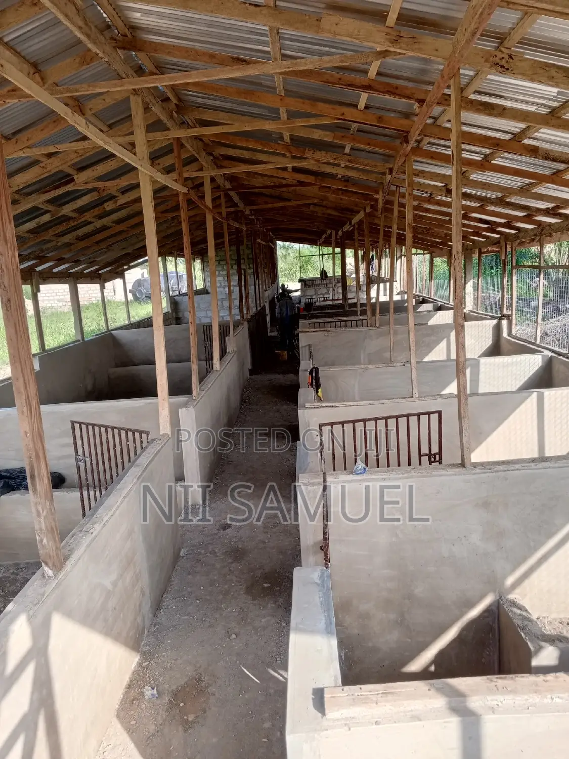 A Newly Built Pig Farm for Sale at Adeiso
