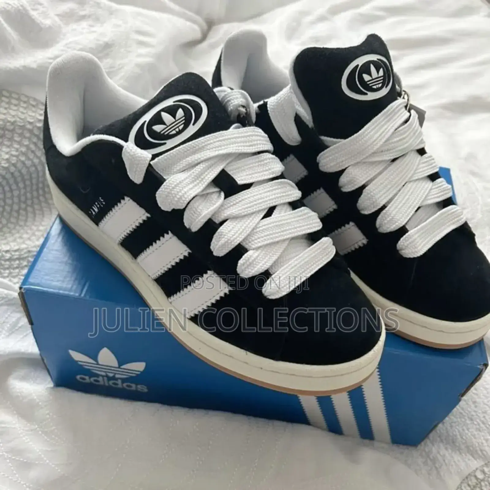Adidas Campus Ac Black N White