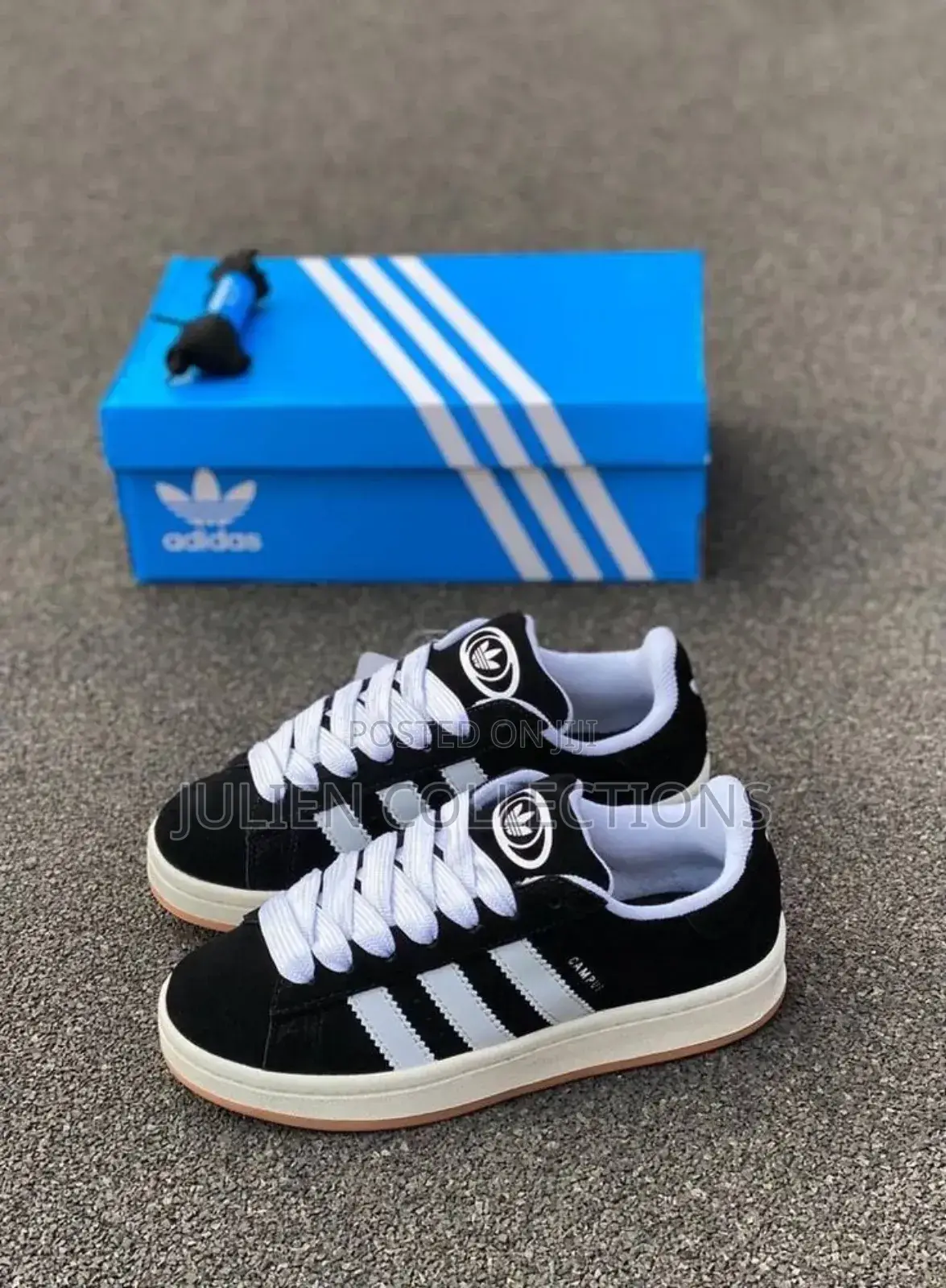 Adidas Campus Ac Black N White