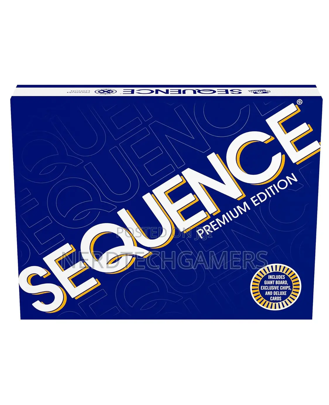 Sequence- Original Game With Folding Board, Cards and Chips