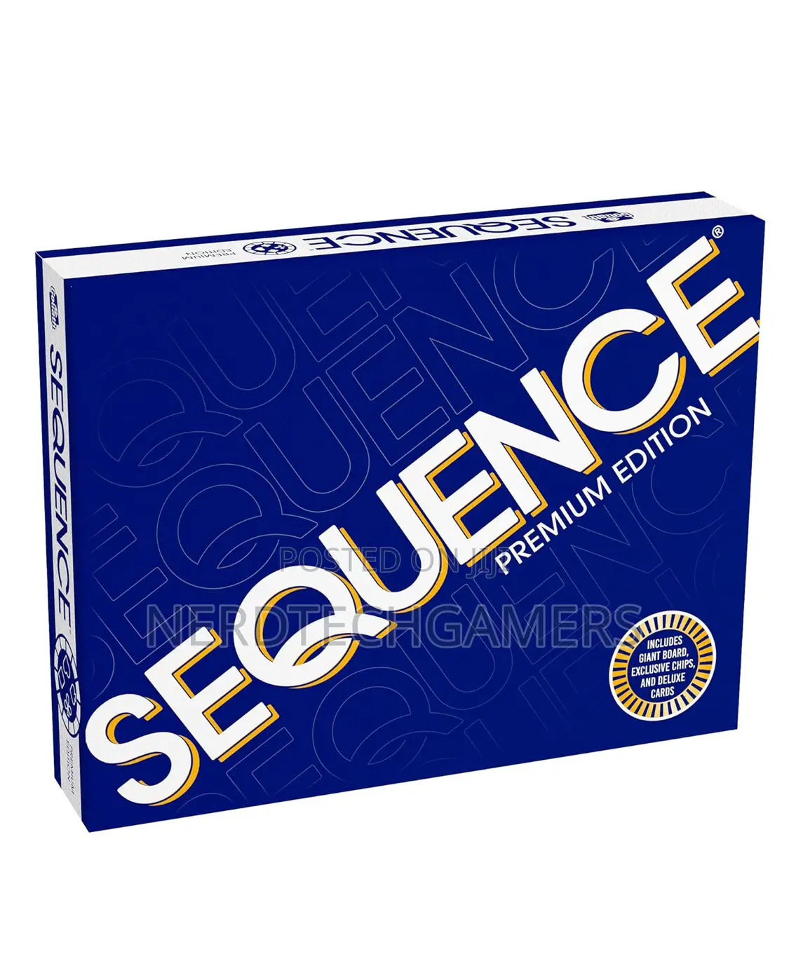 Sequence- Original Game With Folding Board, Cards and Chips