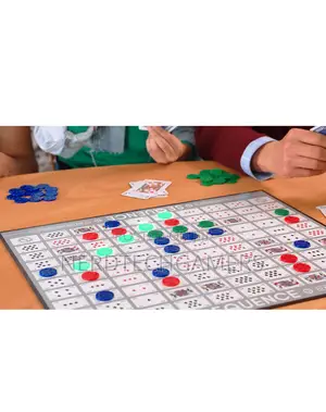 Sequence- Original Game With Folding Board, Cards and Chips