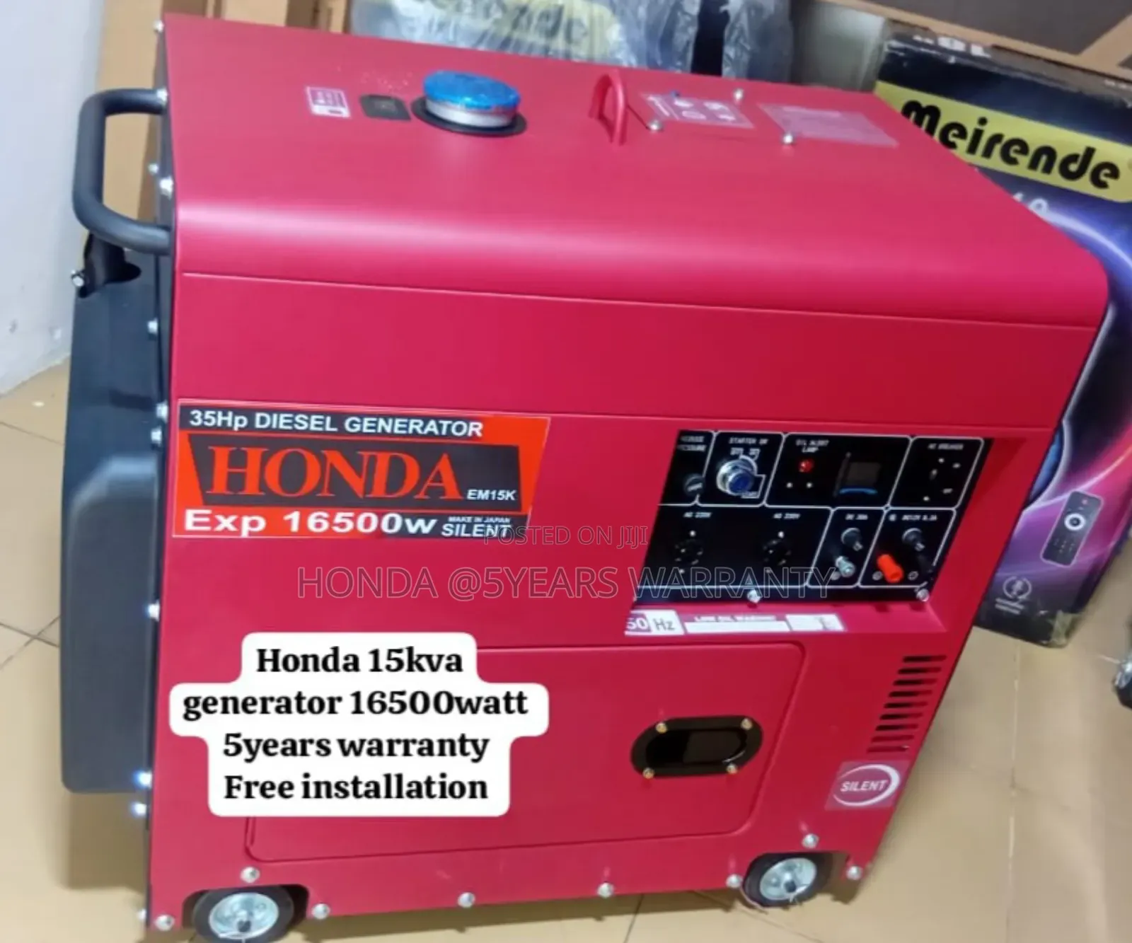 Industrial Power System Honda 15kva 16500watt Diesel 15kva