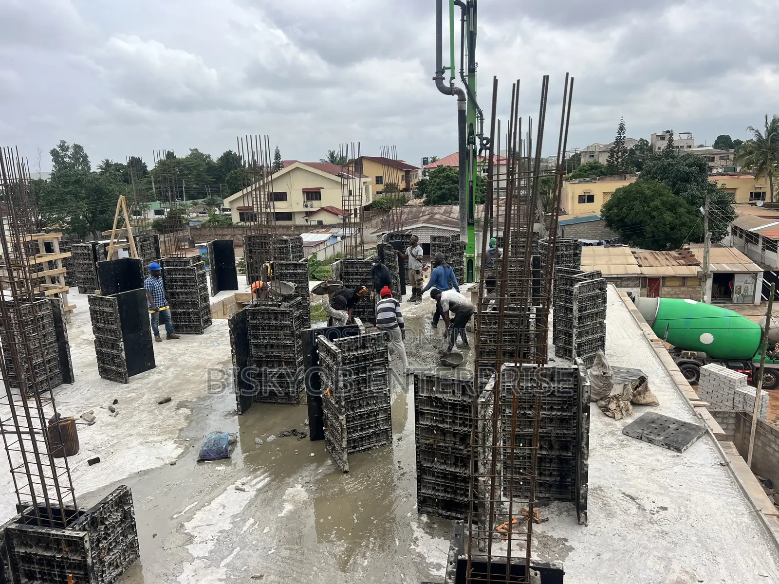 Plastic Pilar Mould Formwork