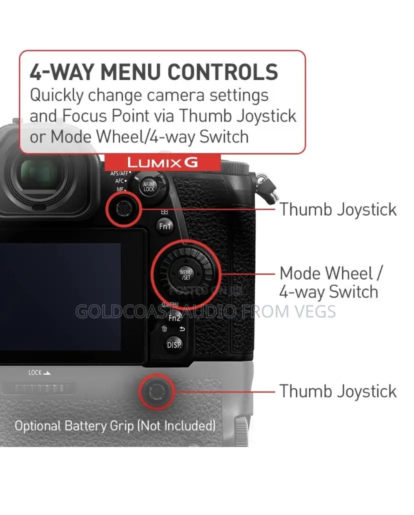 Panasonic Lumix G9 Digital Mirrorless Camera With Lens