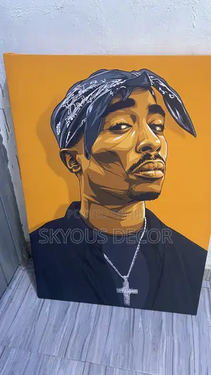 Tupac Canvas Wall Art Decor