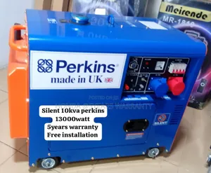 House Equipment Energy Perkins 10kva 13000watt Diesel 3phase
