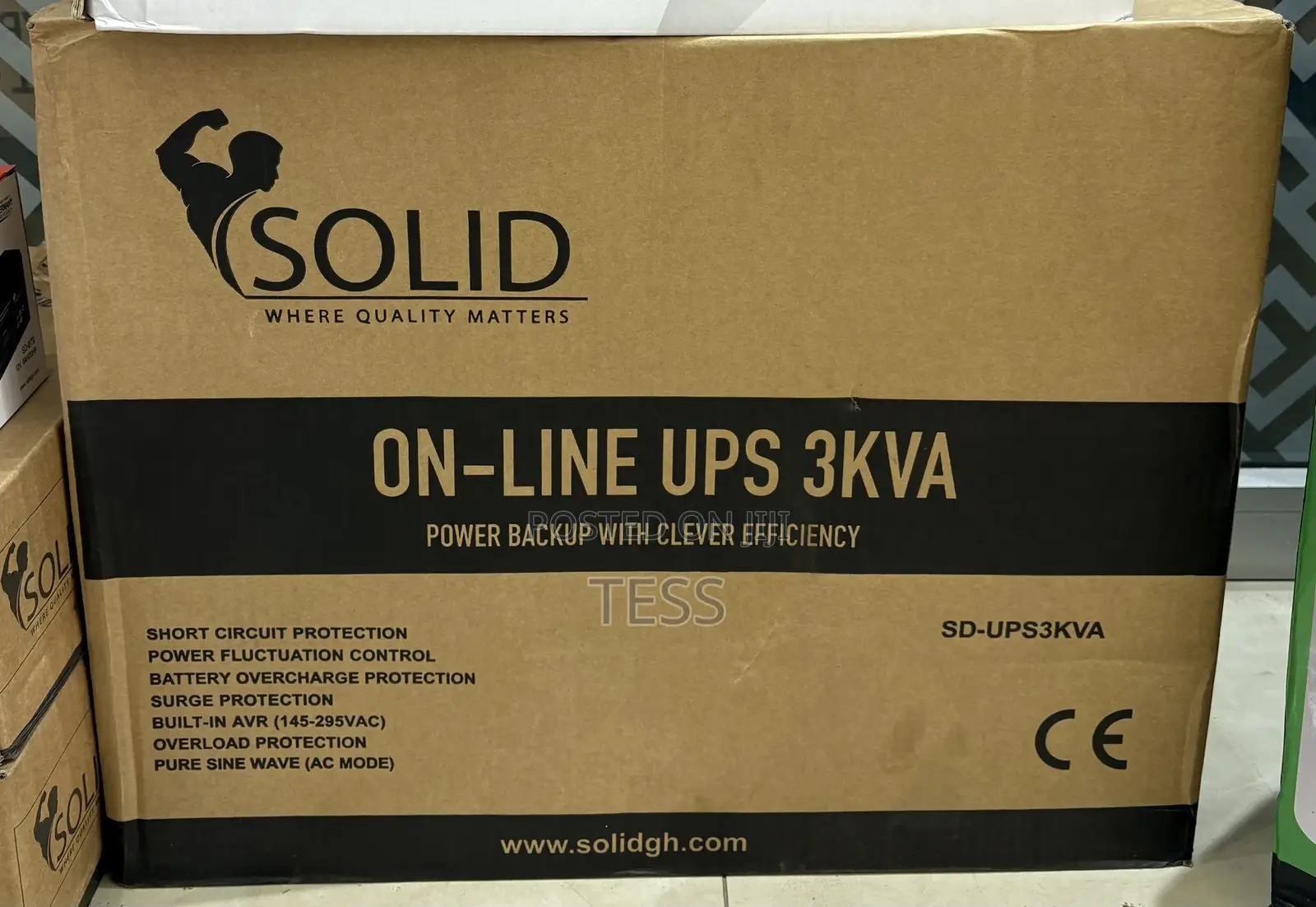 Solid Ups 3kva (3000va) Wave Line Interactive Avr Online