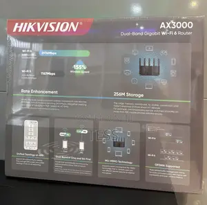 Hikvision Wifi Router Dual Band Gigabit Ax3000 Ds-3wr30x-V