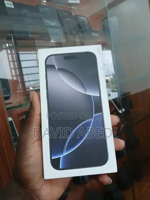 New Apple iPhone 16 Pro Max 256 GB Black