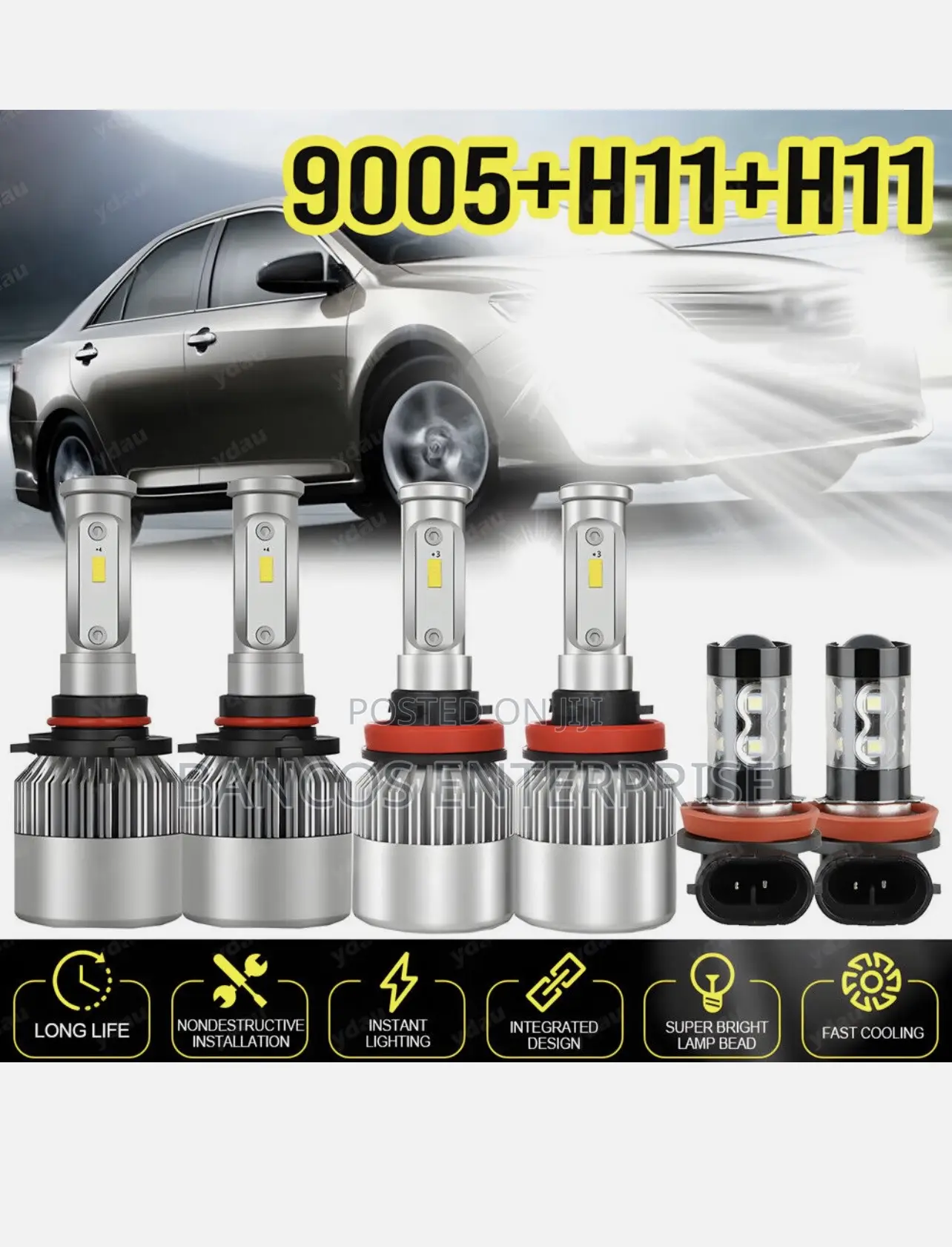 Charger Led Headlight Bulbs For All Cars