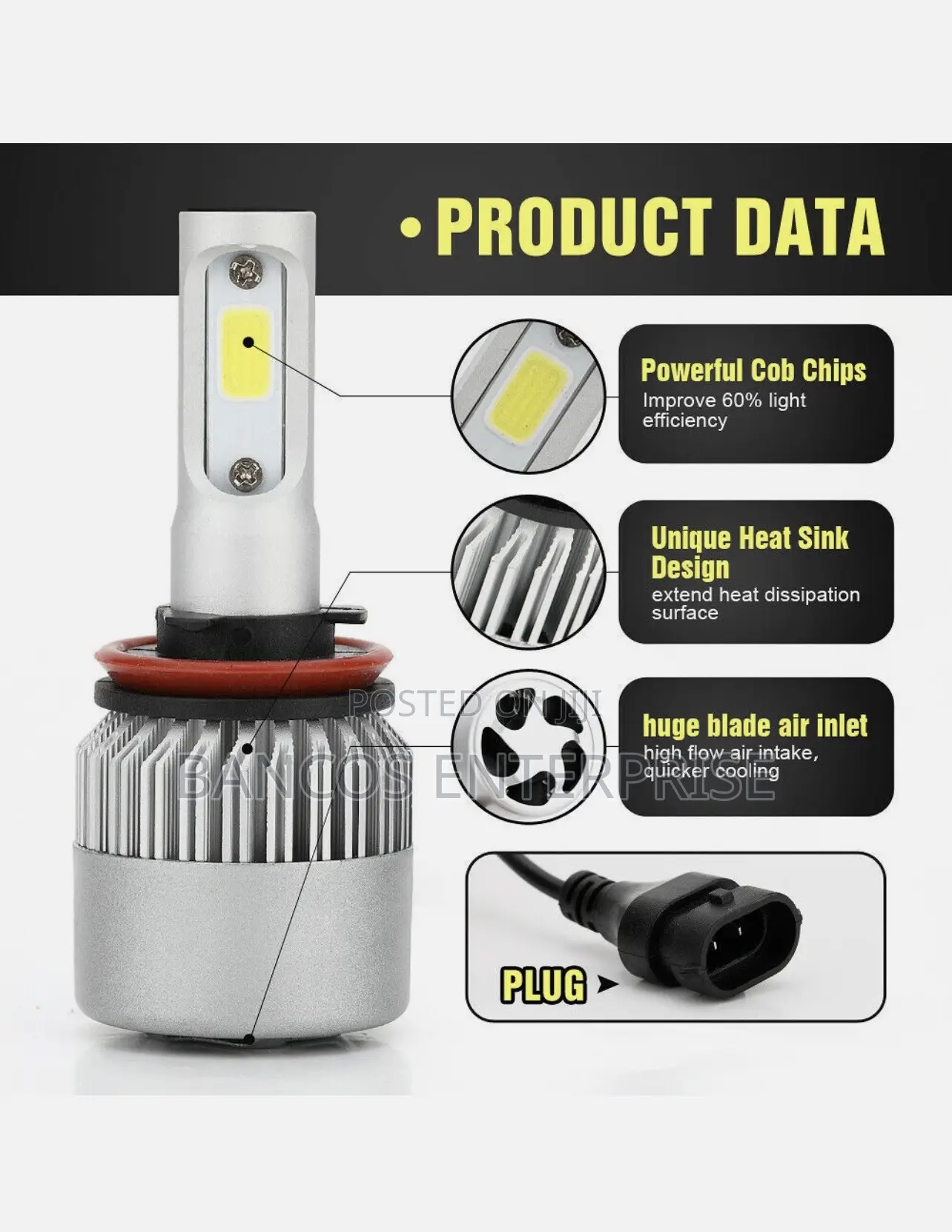 Charger Led Headlight Bulbs For All Cars