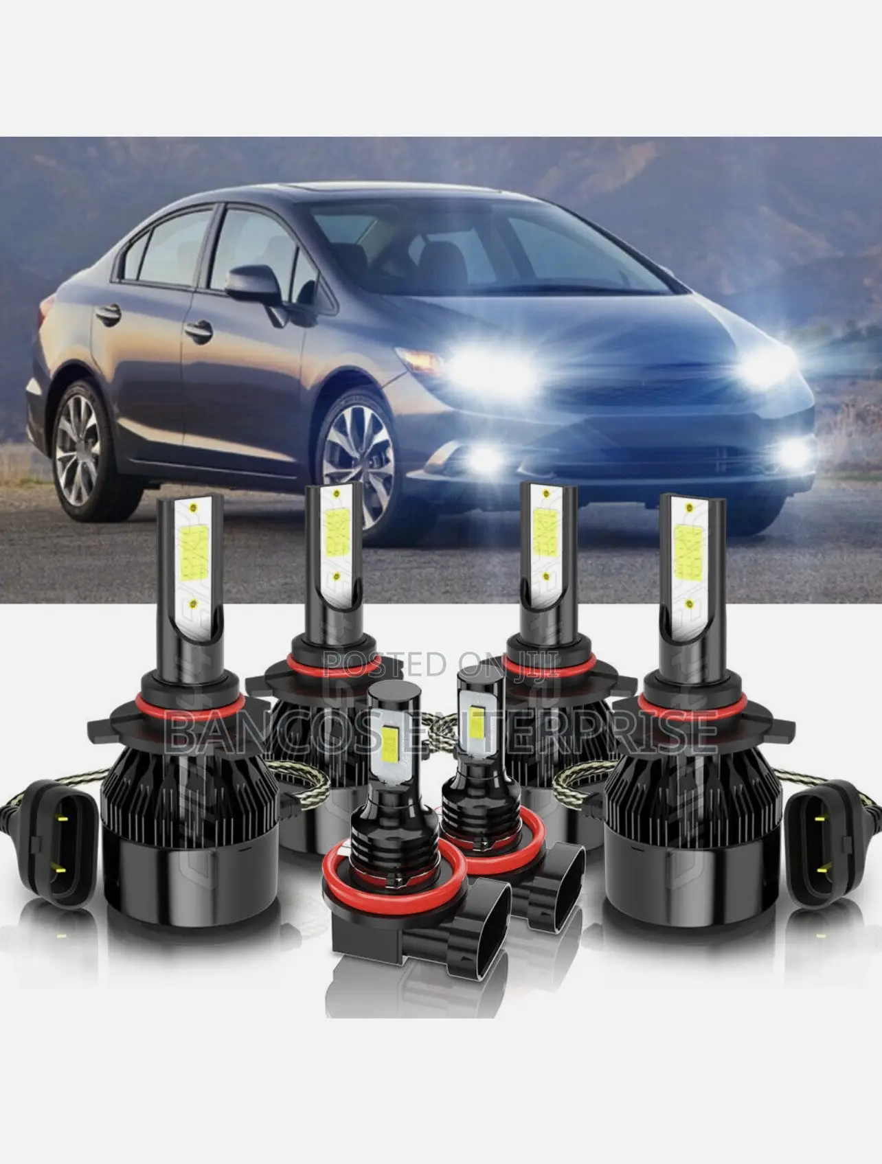 Charger Led Headlight Bulbs