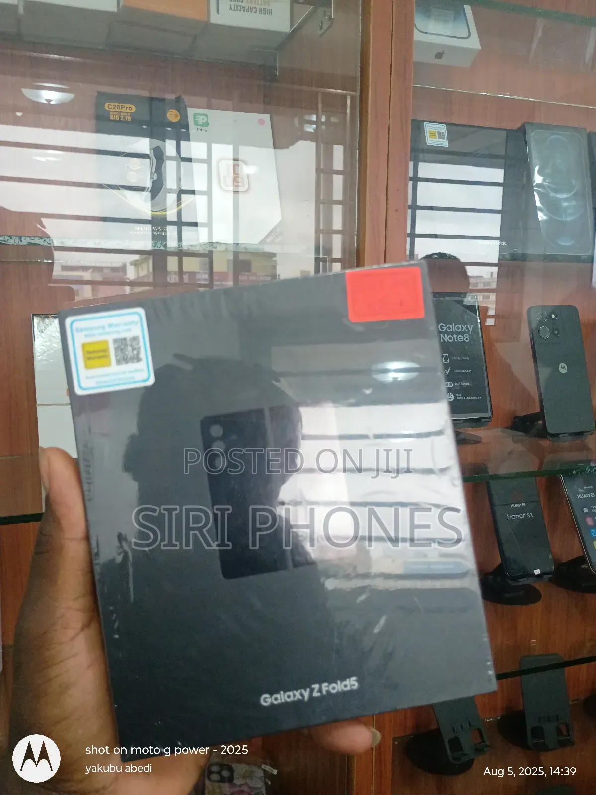 New Samsung Galaxy Z Fold 5 512 GB Black