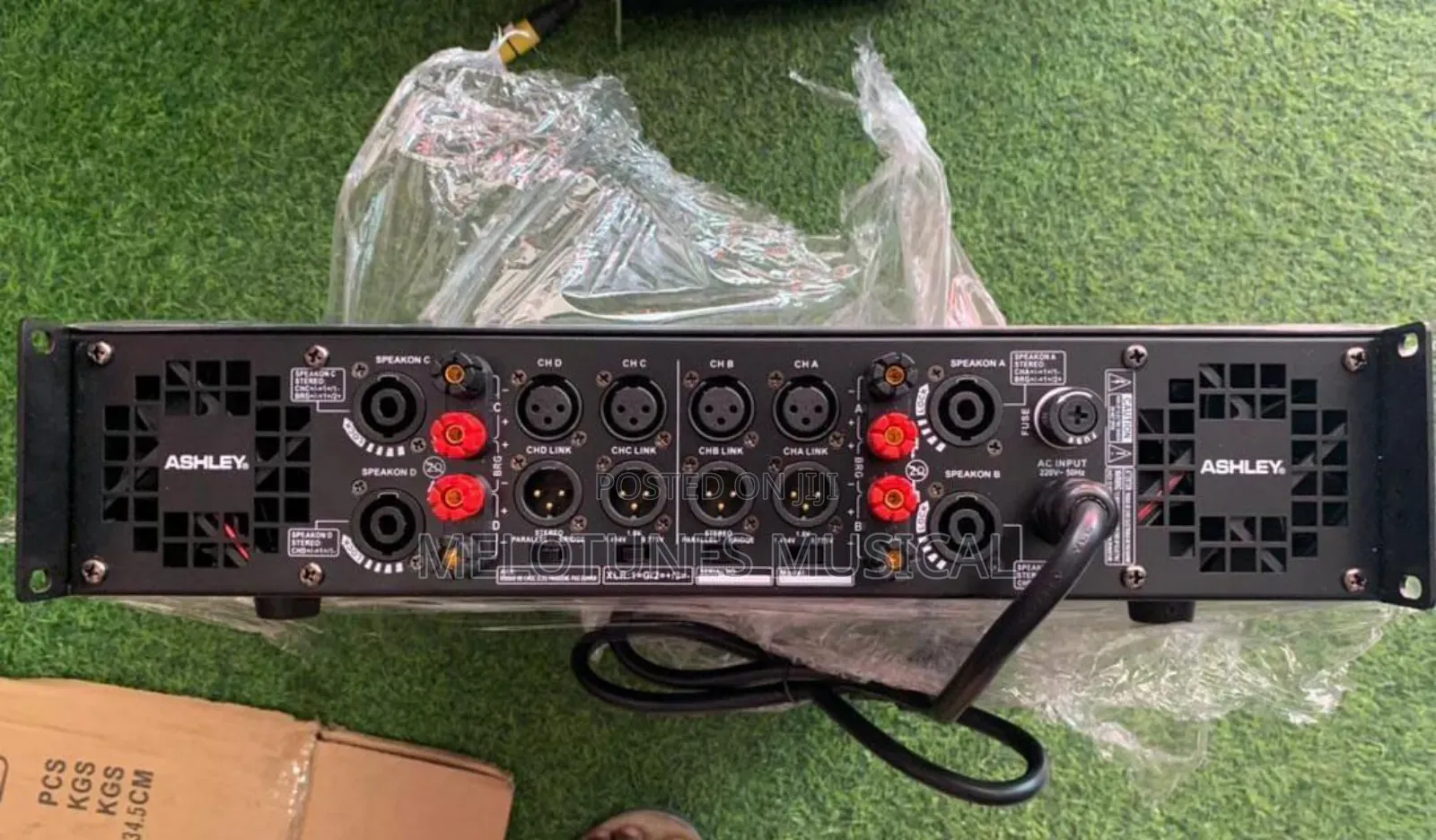 Ashley Hmd48 4in1 Midrange Power Amplifier.