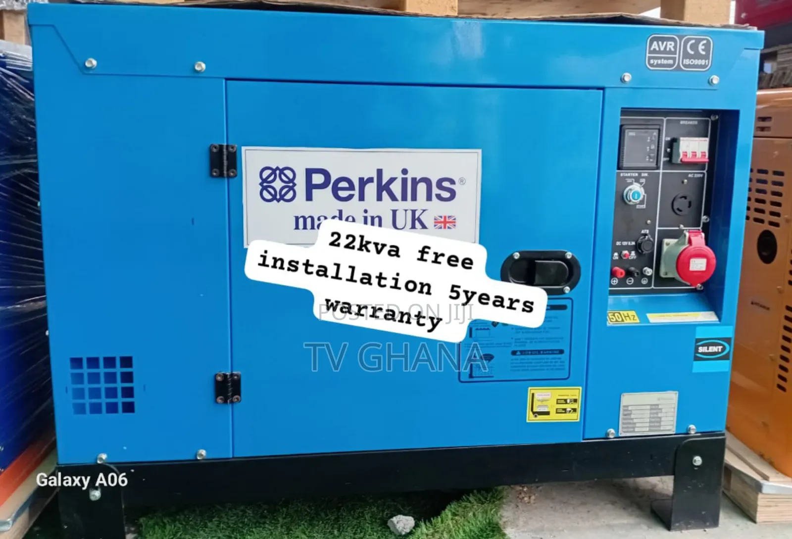 The Gen That Get Its Done Perkins 22kva Diesel Generator