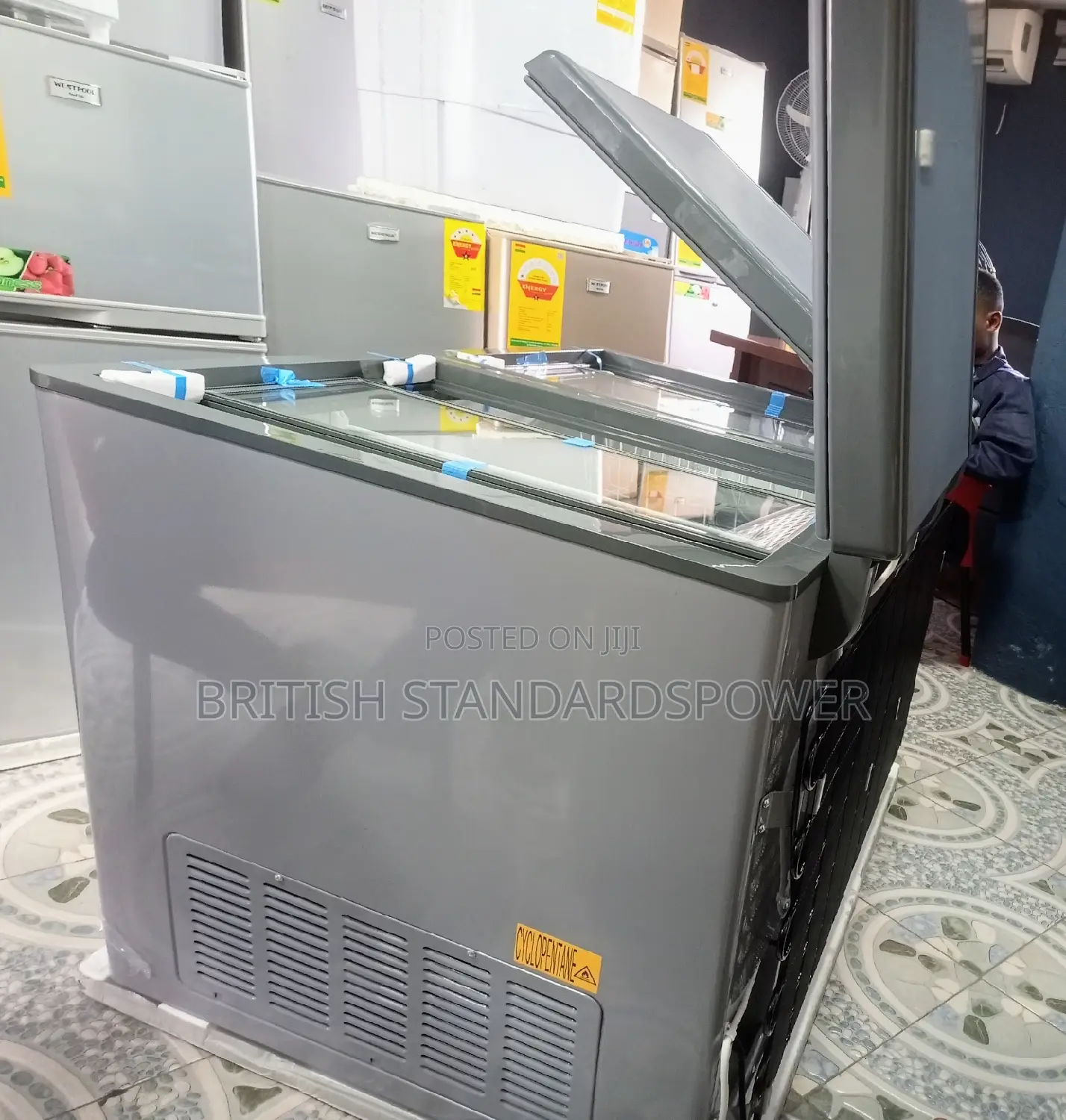 Optimistic Gold Star Chest Freezer Gsaf-400l Energetic Set