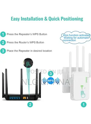 Wifi Repeater Router Wireless Signal Booster. Ghx6006