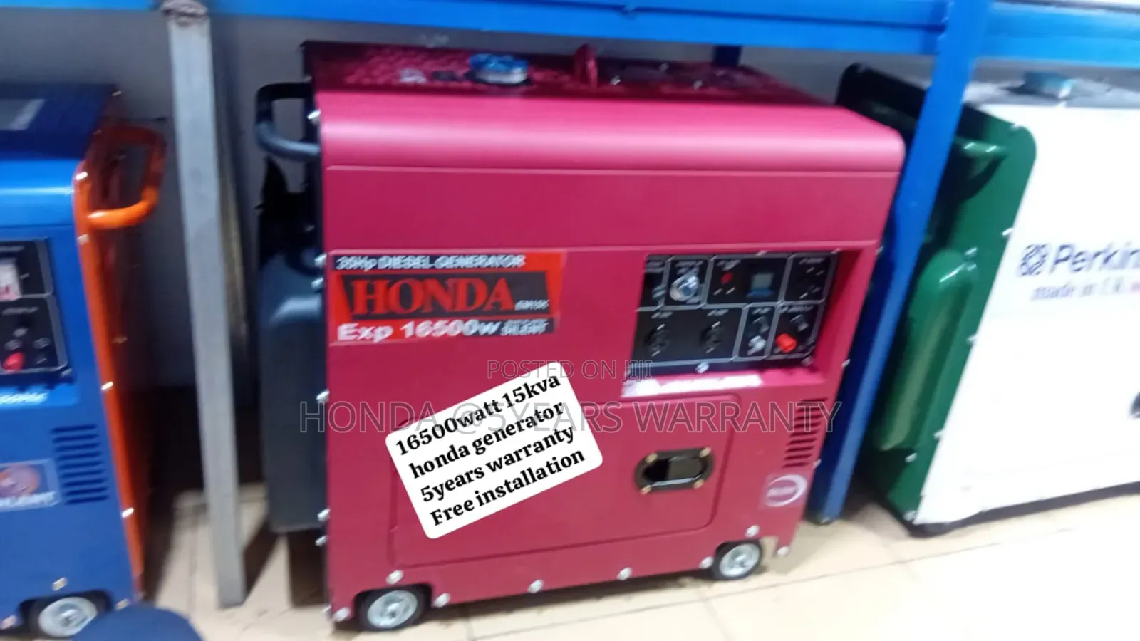 Large Commercial Generator Honda 15kva 16500watt Generator