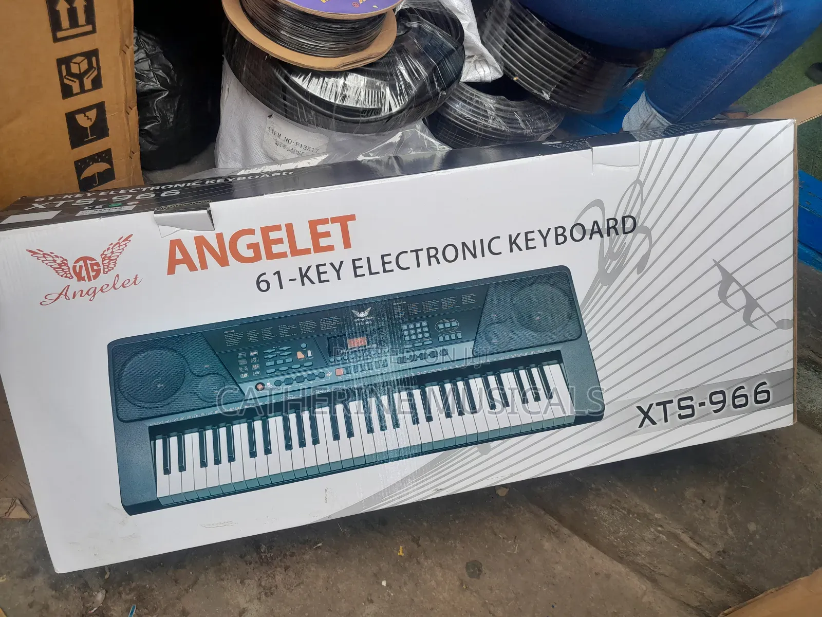 Angelet 61- Keys Electronic Keyboard